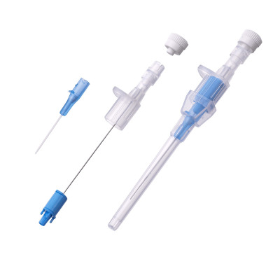 Safety IV Cannula without wings, without injection port