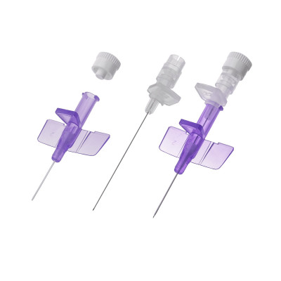 IV Cannula with wings, without injection port