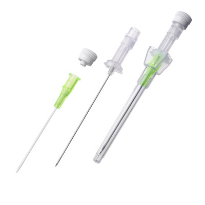 IV Cannula without wings, without injection port