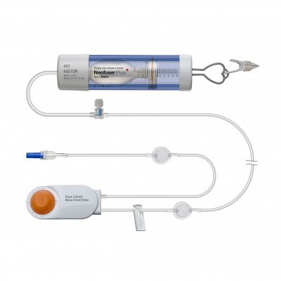 Neofuser Plus microinfusion pumps with single flow rate with PCA
