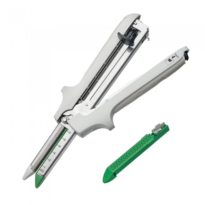 Linear Cutter Staplers with cutting knife integrated in the stapler